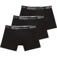 Tom Tailor 1038850 Boxers 3 Units Noir M Homme
