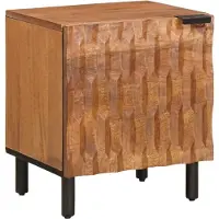 vidaXL Cabinet de chevet 2 pcs Marron 40 x 33,5 x 46 cm