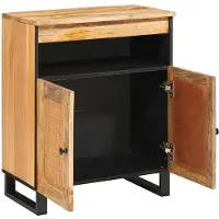vidaXL Buffet Marron 60 x 33 x 75 cm Bois massif Mango