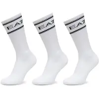 Emporio Armani Train Sponge Socks 3 Pairs Blanc EU 44-47