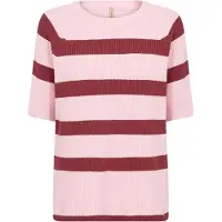 Soyaconcept Haut ' SC-KANITA ' rose / rouge chiné