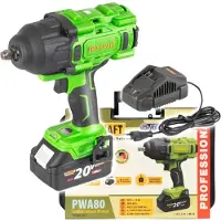 Procraft Visseuse à chocs sans fil PWA80 1b