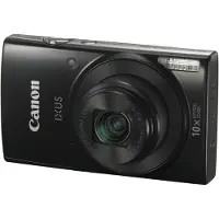 Canon IXUS 180 - Appareil photo numérique - compact - 20.0 MP - 720 p / 25 pi/s - 10x zoom optique - Wi-Fi, NFC - noir