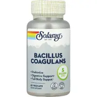 Solaray Bacillus Coagulans Enzymes And Digestive Aids Capsules 60 Units Clair