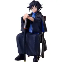 Aniplex Demon Slayer Kimetsu No Yaiba Giyu Tomioka Statue 16 Cm Bleu