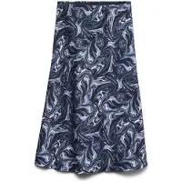 Vero Moda Inara Midi Skirt Bleu XL Femme