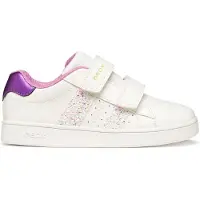 Geox Baskets basses enfant J ECLYPER GIRL A filles - Blanc - 25