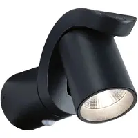Paulmann LED Applique murale d'extérieur Cuff Détecteur de mouvement àcrépusculaire (IR)