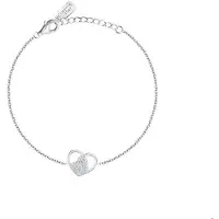 La Petite Story Bracelets Bracelet en argent 925/1000 et zircon femme - Argenté - Unique