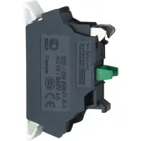 Schneider Electric Interrupteur auxiliaire 1NO, à ressort - Bloc de contacts auxiliaires 1 NO / 0 NC ZBE1015