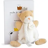 Doudou et Compagnie Doudou attache-sucette Ours petit roi