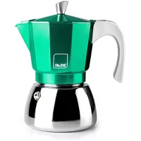 Ibili Elba Green Coffee Maker 12 Cups Clair