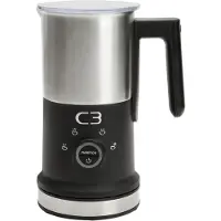 C3 Mousseur à lait en acier inoxydable, capacité 240 ml/115 ml