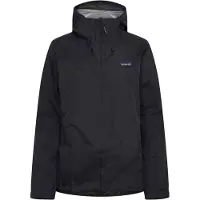 Patagonia - Veste de randonnée imperméable et respirante - W's Torrentshell 3L Rain Jkt Black pour Femme - Taille S - Noir