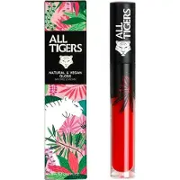 All Tigers Natural & vegan Gloss - 816 ORANGE RED (816 Orange rouge)