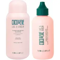 Coco & Eve Huile de noix de coco a cheveux de coiffure miracle avec conge d'acide hyaluronique dans conditionnertreatment pour les cheveux endomm