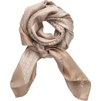 BOSS Foulard 'Lainy' mastic / blanc