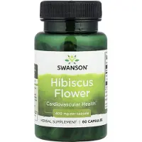 Swanson Health , Fleur d'Hibiscus, 400 mg, 60 Gélules