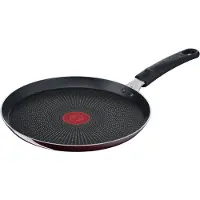 Tefal Resist Intense crêpière, crêpe, crêpe, crêpe, revêtement antiadhésif, aluminium, Ø 25 cm, D52210