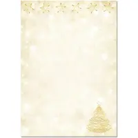 Sigel Papier à motifs de Noël Graceful Christmas (100x)