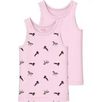 Name it Maillot de corps 'NMFBallerina Horse' marron / rose / noir