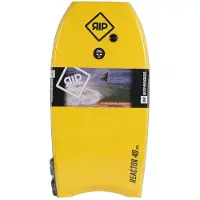 RIP Eps Reactor 38+leash Coil Pu Bodyboard Jaune 96.5 cm