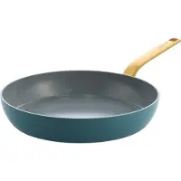 Greenpan Evolution 30 cm bleu Poêle à frire robuste Lavable au lave-vaisselle Antiadhésif