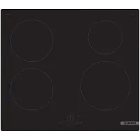 Bosch Table de cuisson induction 60cm 4 feux 4600w noir - - PUE61RBB5E - série 4