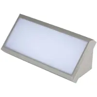 V-TAC Applique LED - Softlight - IP65 Waterproof - Gris - 20W - 2050 Lumens - 3000K