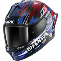 Sharkk Réplique Shark SKWAL CUP Zarco GP de France Casque intégral Bleu / Chrome / Rouge XL