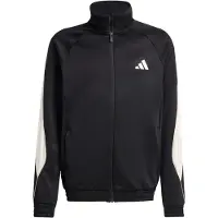 Adidas Veste de sport 'Stadium' noir / blanc