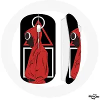 CAPACHEAP Souris Sans Fil Squid Game soldier Mask Serie Netflix