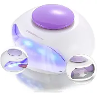 Autre TB-0889 Sèche Ongle Portable Ventilation & Lampe LED Idéal pour les vernis à Ongle Ordinaire, Taille Mini, ventilateur puiss [128].