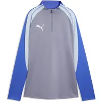 Puma Individualblaze Half Zip Sweatshirt Gris L Femme