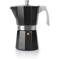Ibili Express Evva Machine à café italienne 12 tasses Argent One Size / EU Plug 220V Argent One Size