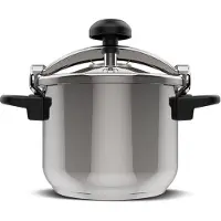 Taurus Cocotte faitout marmite - - AUTOCUISEUR CLASSIC MOMENTS - 6L - Acier inoxydable - Tous feux