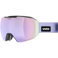 Uvex Epic Attract Ski Goggles Violet Mirror Lavander Contrastview Yellow/CAT2+Clear/CAT1