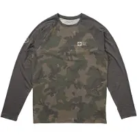 Salty Crew Mariner Tech Long Sleeve Rash Guard Gris M Homme