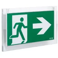 Eaton Luminaire de secours à LED RAL9003 IP42 - Luminaire de secours 2W IP42 3h CrystalWay 19522 AT
