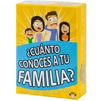 Moose Espagnol Comment connais-tu ta famille? Jeu de société