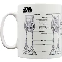 Star Wars Mug de - Croquis AT-AT - pour Indifférent - Standard - Taille Standard