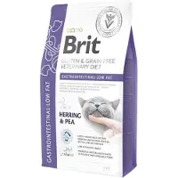 Brit Veterinary Diets Cat Gastrointestinal Low Fat Croquettes contre les troubles du système digestif du chat 5 kg