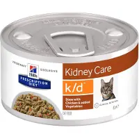 Hill's Pet Nutrition k/d Kidney Care Ragout Katzenfutter - Poulet & Legumes - 24 x 82 g