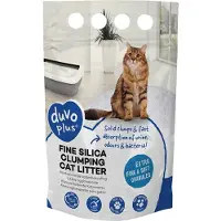 Duvo+ Litière pour Chats en Silice Fine Premium - Agglomérante - 5L