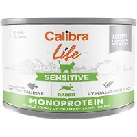Calibra Cat Life Sensitive Wet Food - Lapin - 6 x 200 g