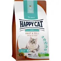Happy Cat 1,3 kg Peau & pelage Care nourriture sèche pour chat