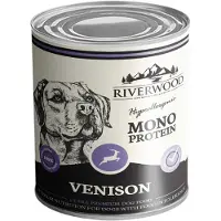 River Woods Croquettes mono-protéines chiens - en boîte - Chevreuil - 6x400g