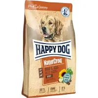 Happy Dog NaturCroq Rind & Reis Boeuf et riz, Croquettes pour chiens 11 kg