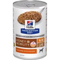 Hill's Pet Nutrition k/d + Mobility - Prescription Diet - Canine - En boîte - 12 x 370 g