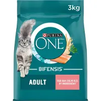 Purina One Adult - Saumon et céréales complètes - 3 kg